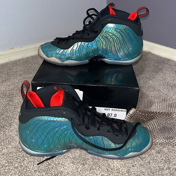 Nike Little Posite One GS ‘Gone Fishing’ - Picture 7 of 8